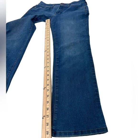 NYDJ Not Your Daughters Jeans Lift Tuck Technology Skinny Blue Jeans Women SZ 6 - Picture 15 of 15